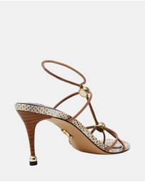 Steve Madden - Ramos Natural Snake Heels