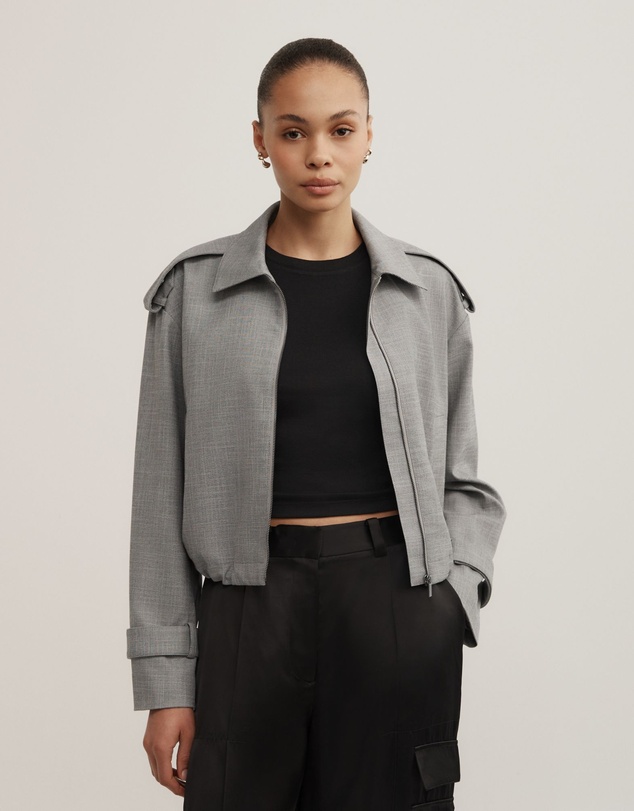 Witchery - Fluid Bomber Jacket