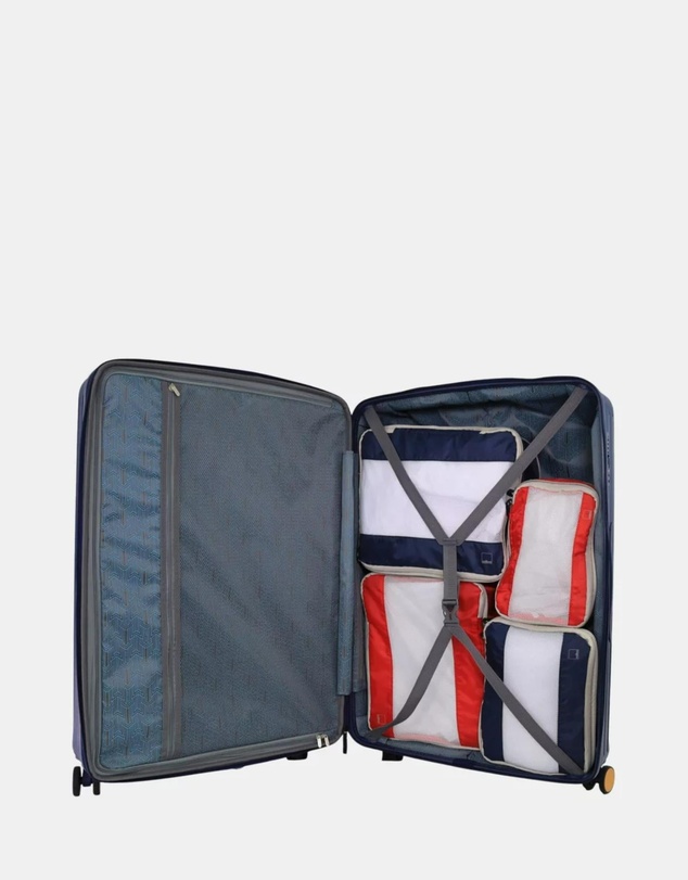 Pierre Cardin - Pierre Cardin Classic 80cm Large Hard Shell Suitcase
