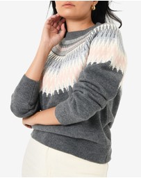 Forcast - Natasha Fair Isle Sweater
