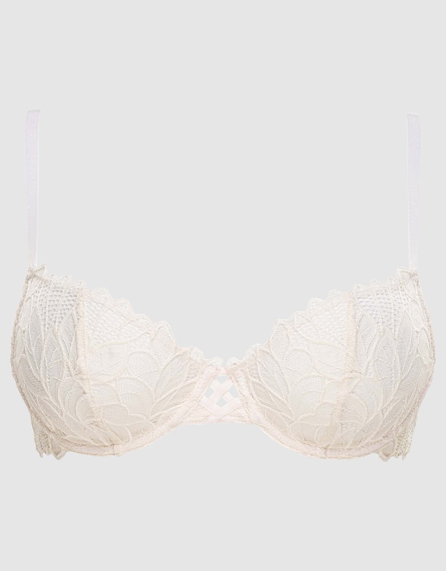 Billet Doux - Divine Unlined Wired Lace Balconette Bra