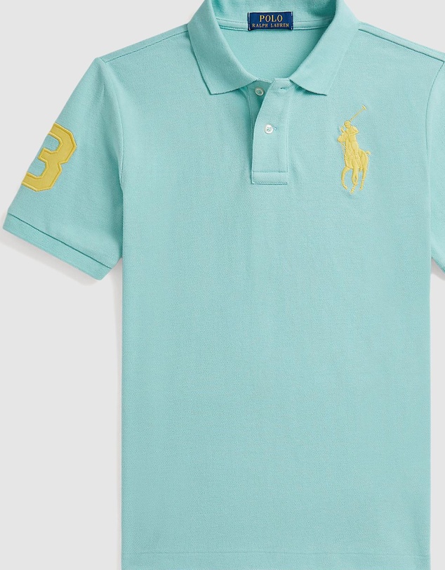 Polo Ralph Lauren - Big Pony Cotton Mesh Polo Shirt - Teens