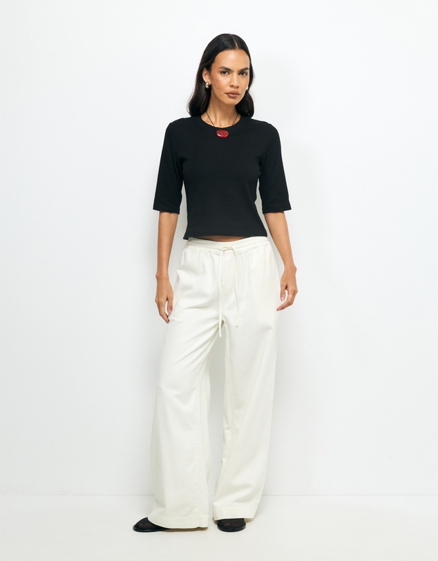 AERE - Odele Rib T-Shirt