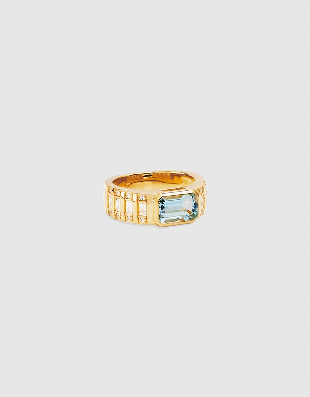 By Charlotte - Calm Your Soul Topaz Ring