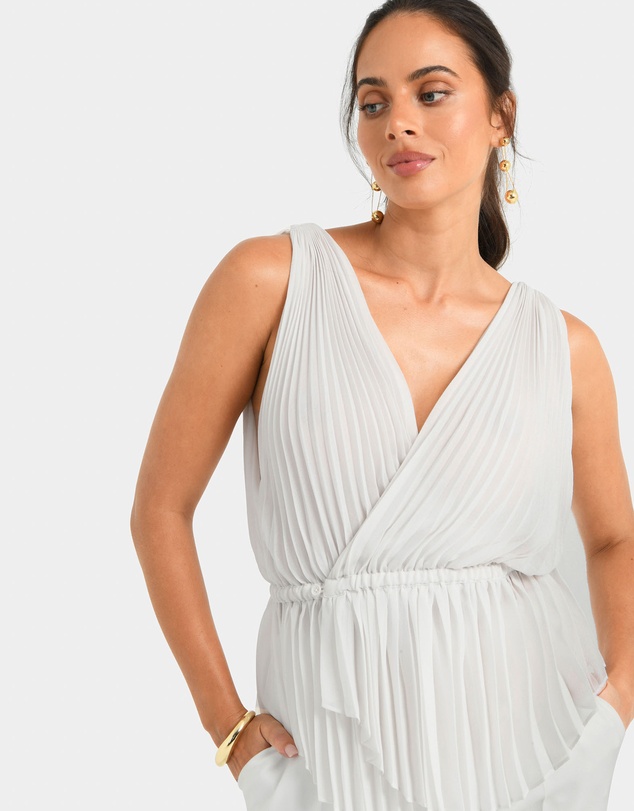 Forcast - Arina Pleated Top
