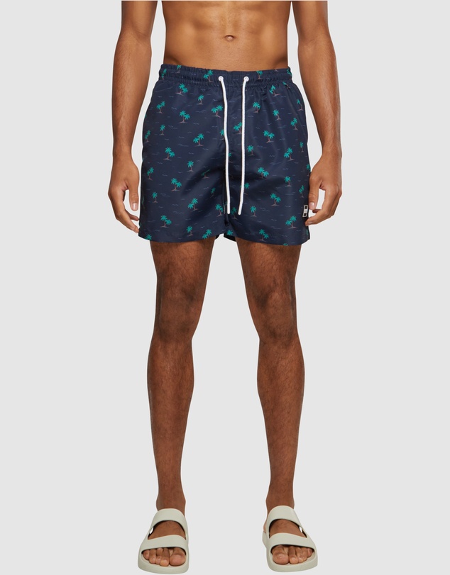 Urban Classics - Pattern Swim Shorts