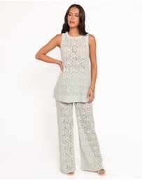 Petal & Pup - Sammy Embroidered Set - Mint Green