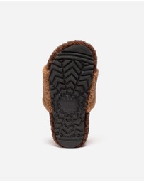 Ozwear Connection Uggs - Ugg Acacia Shearling Logo Slipper