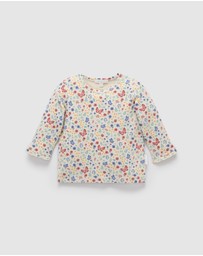 Purebaby - Butterfly Thick Layering Top -Kids-Babies
