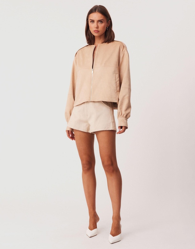 SNDYS - Bray Faux Suede Jacket