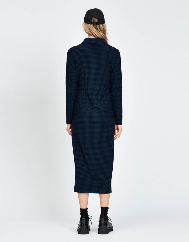 bul - Paju Dress Navy Check