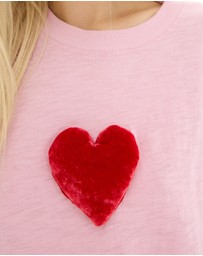 THE TALES - We Love Velvet Heart Street Tee