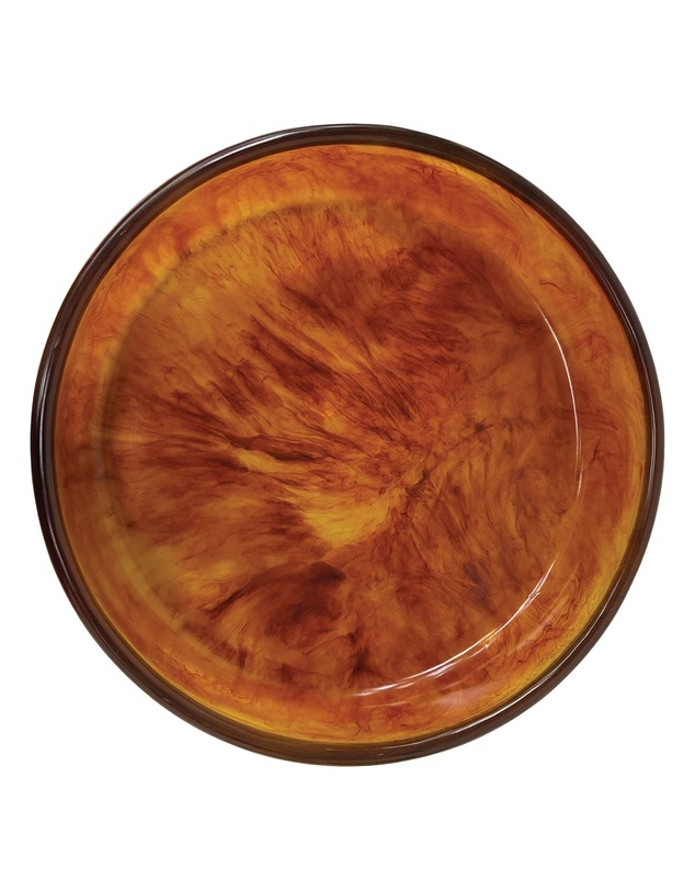 Urban Attitude - Urban Attitude GAB Extra Large Bowl 59.5 Wide by 12.5 Height - Burnt Amber