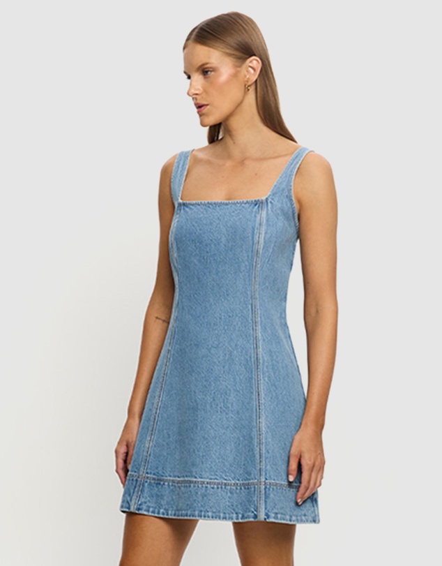 KIVARI - Oriana Denim Dress