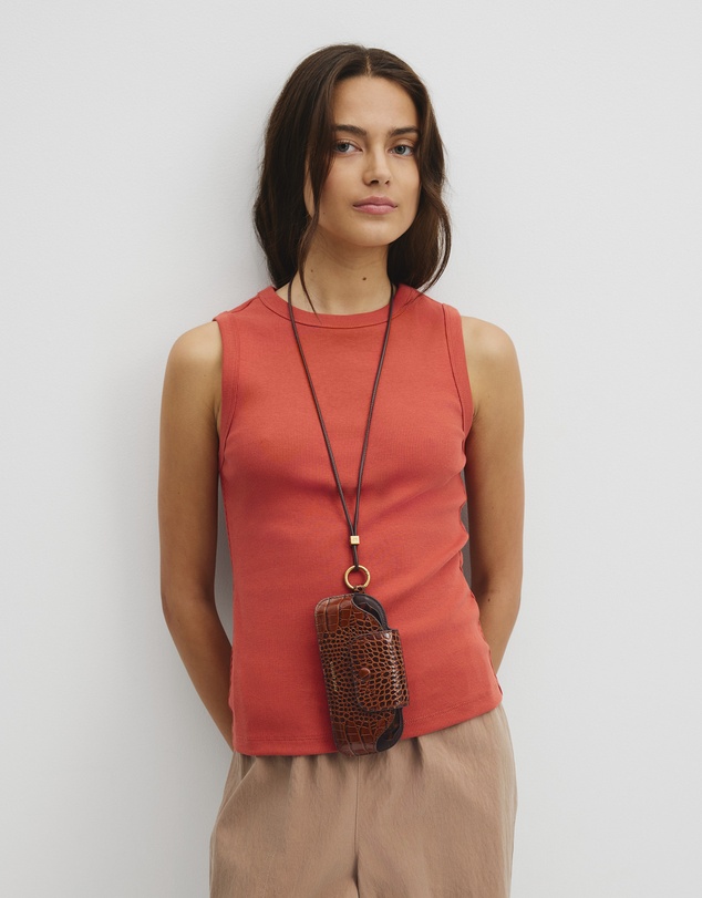 Country Road - Australian Cotton High Neck Tank