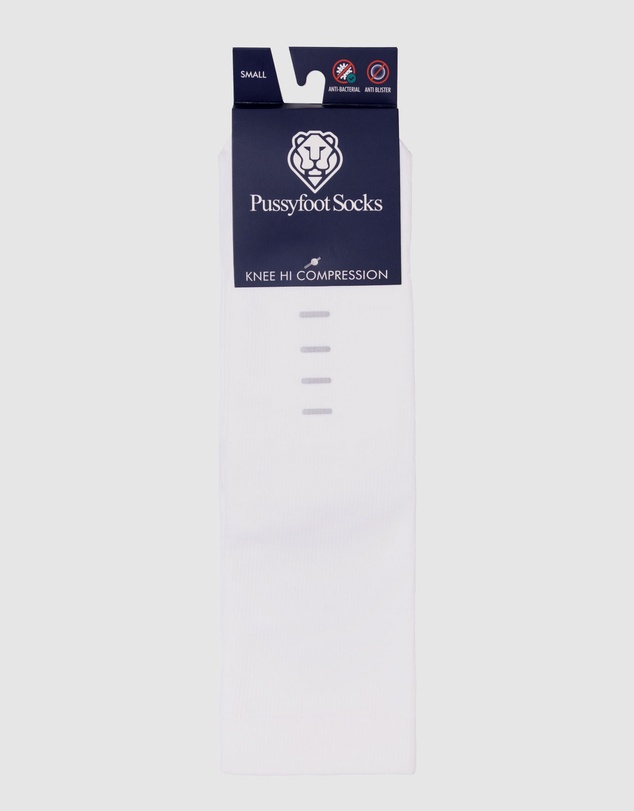 Pussyfoot - 2 Pack Compression Knee High Socks – Supportive & Anti-bacterial