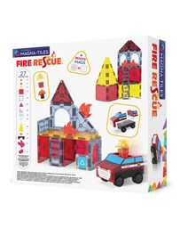 Magna-Tiles - MAGNA-TILES - Fire Rescue - 27 Piece