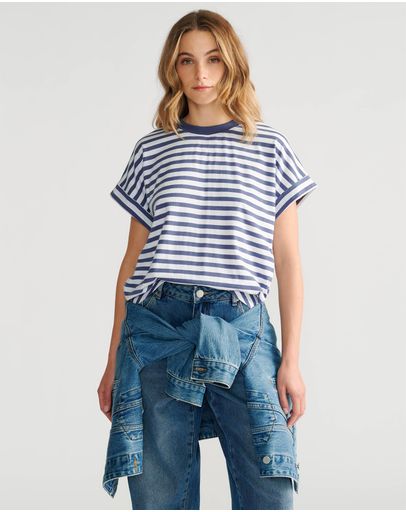 Steel Blue Stripe