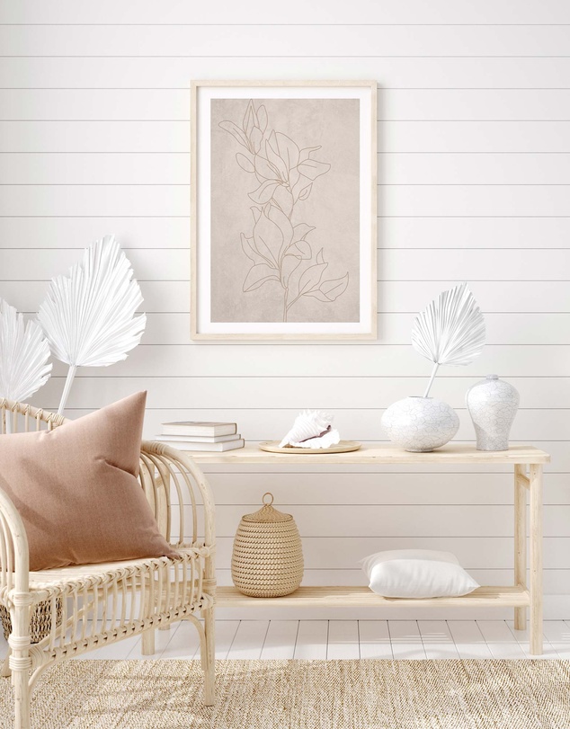 Olive et Oriel - Terra Botanica I Art Print