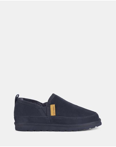 Navy Suede