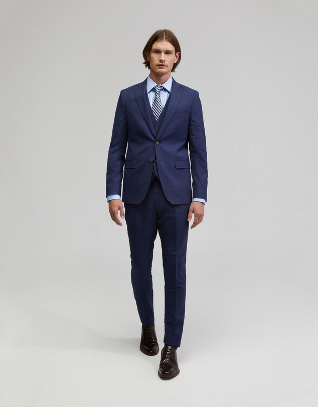 Oxford - Auden Wool Suit Trousers