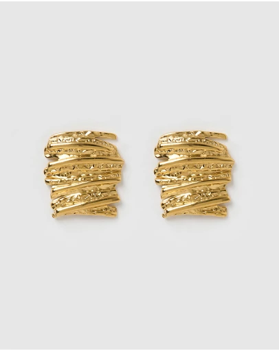 Arms Of Eve - Iris Gold Earrings