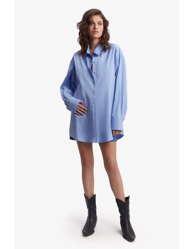 Bardot - Striped Oversized Shirt