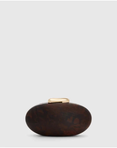 Forever New - Peyton Oval Hardcase Clutch Bag