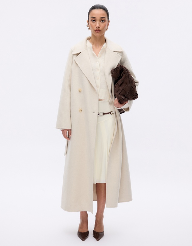 Minima Esenciales - Lian Oversized Wool Trench Coat