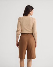 Oxford - Onyx Ribbed Bodysuit