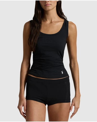 Polo Ralph Lauren - Club Cotton Round Neck Tank Top