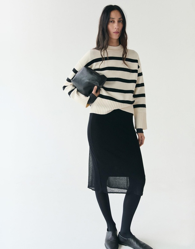 M.N.G - Knit Striped Sweater