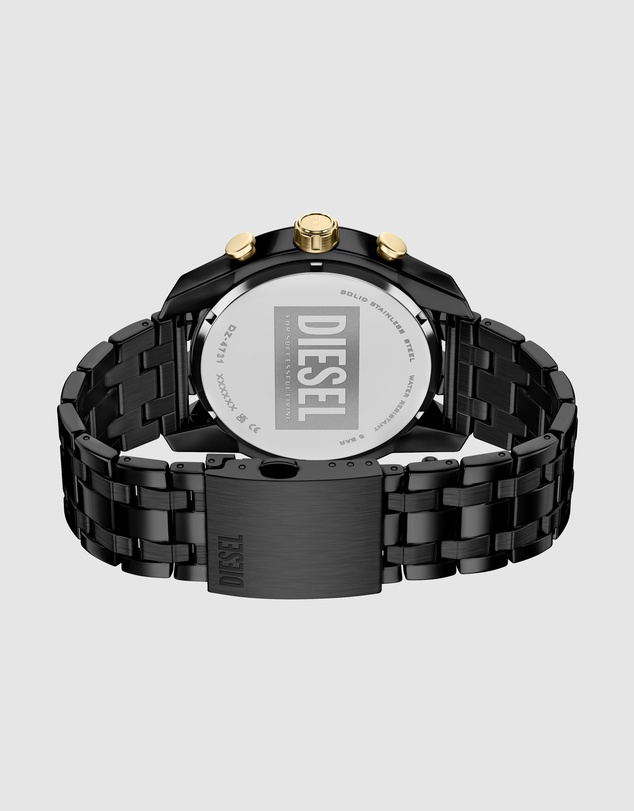 Diesel - Split Black Chronograph Watch
