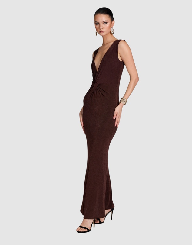 Romance by Honey and Beau - Avaline Twist Detail Dress