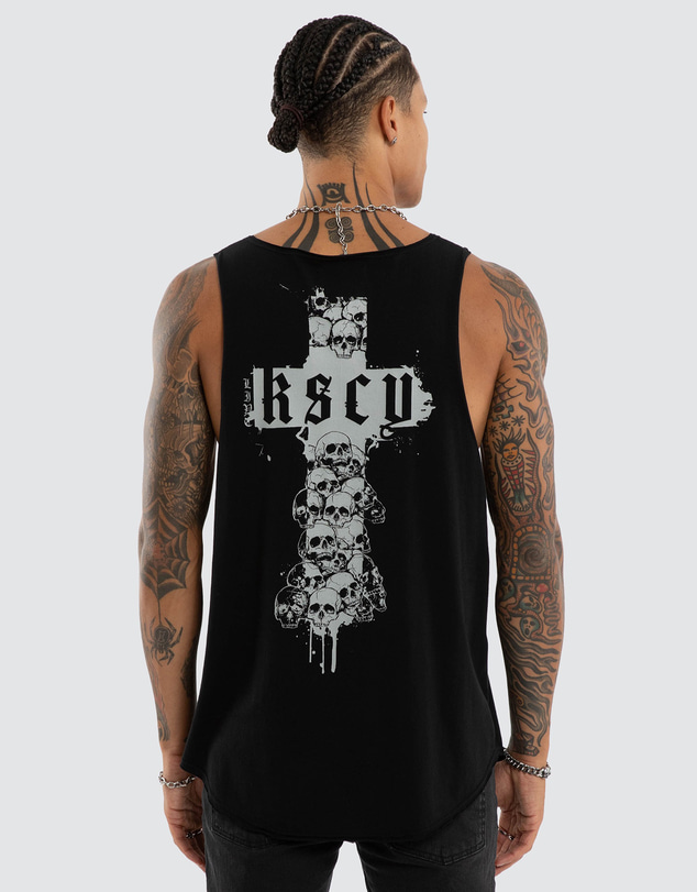 Kiss Chacey - Skulls Raw Tank