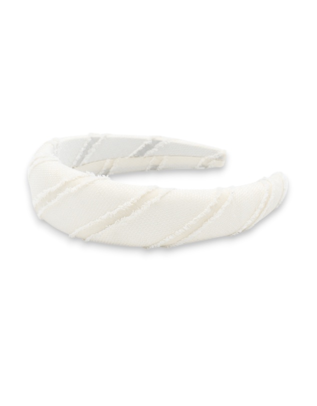 Morgan & Taylor - Stephanie Headband in White
