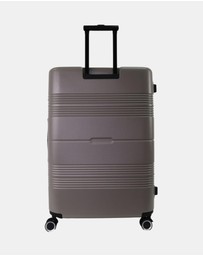 Pierre Cardin - Pierre Cardin 80cm Large Travel Hard Shell Suitcase