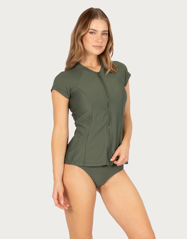 Baku Swimwear - Rococco Short Sleeve Rash Vest