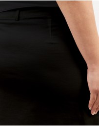 Atmos&Here Curvy - Elsa Linen Blend Mini Skirt
