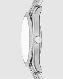 Fossil - Campbell Silver Analogue Watch