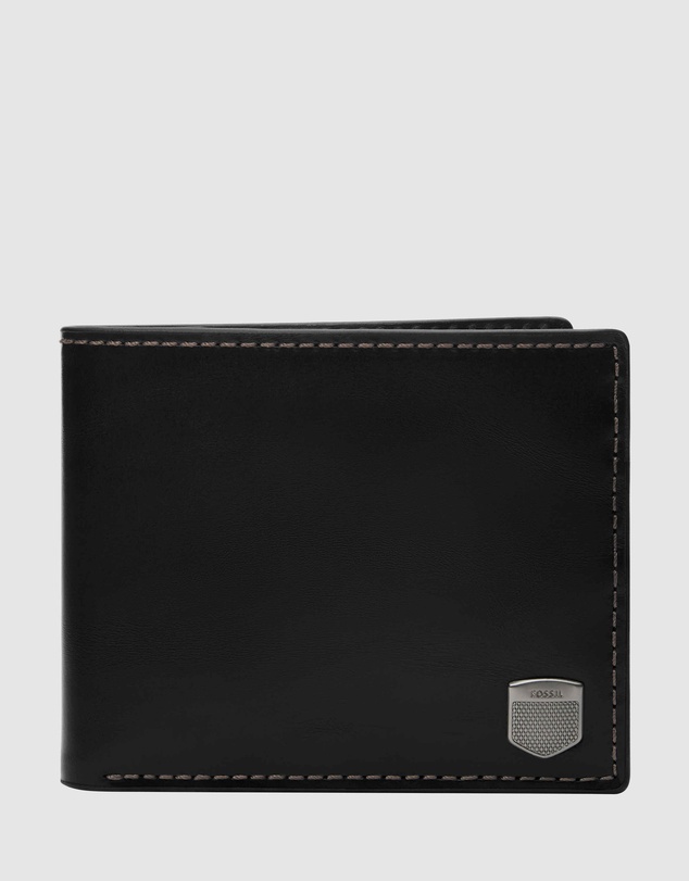 Fossil - Hayes Black Wallet