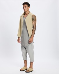 Surrounded By Ghosts - The Jade Casual French Terry Pants