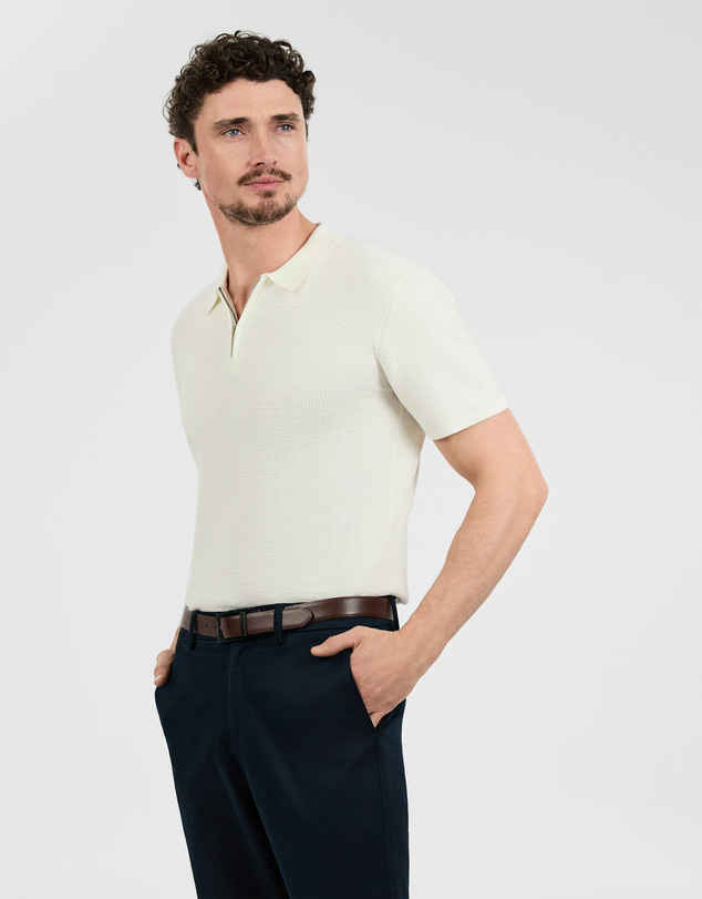 Tarocash - Omal Zip Knit Polo