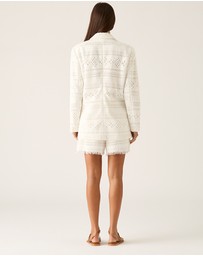 MOS The Label - Daniela Textured Blazer
