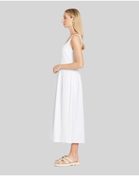 KAJA Clothing - Una Dress-White