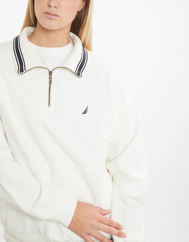 Vintage by The Real Deal - Pre Loved - Vintage Nautica Quarter Zip Sweatshirt