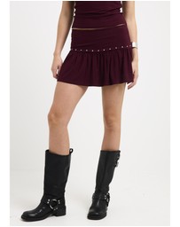 Insight - Lina Studded Mini Skirt
