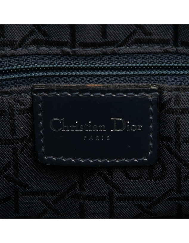 Pre-Loved by Azura Reborn - Pre-Loved Large Denim Cannage Acrylic Handles Lady Dior