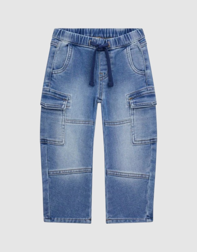 GUESS - Knit Denim Cargo Pants