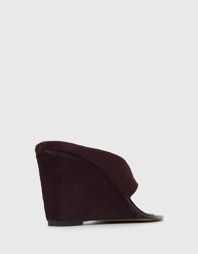 Betts - Sienna Leather Wedge Dress Sandals